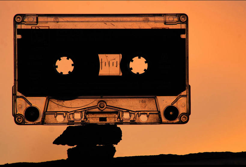 无人,横图,阶调图片,室外,技术,石头,西班牙,音乐,天空,黄昏,橙色,平衡,摄影,剪影,岩石,彩图,盒式录音带