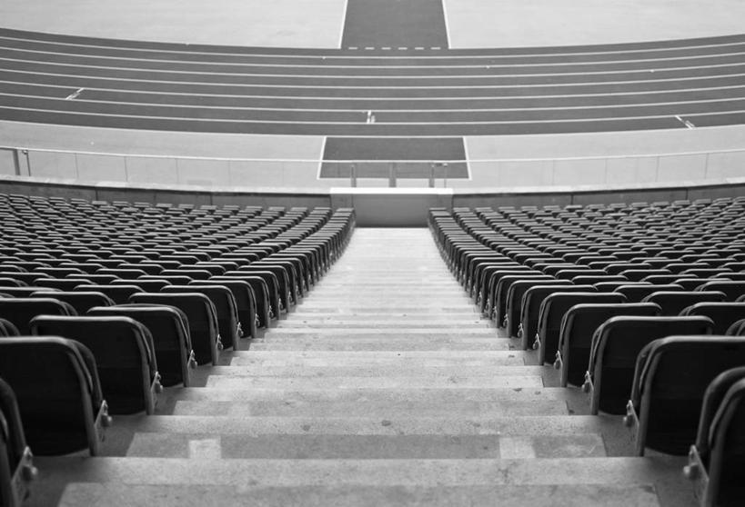 无人,横图,俯视,黑白,室内,白天,重复,运动,楼梯,德国,一排,许多,丰富,整齐,首都,很多,体育场,柏林,座位,排列,摄影,宁静,队列,奥林匹克运动场,高角度拍摄,柏林奥林匹克体育场