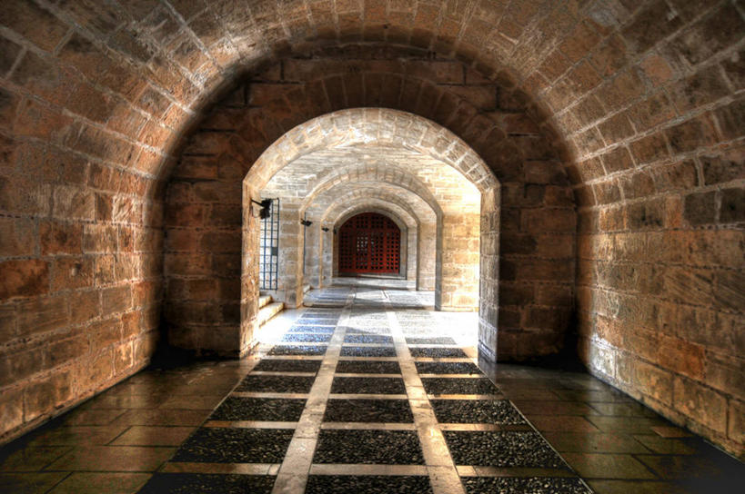 无人,横图,室内,白天,西班牙,拱门,酒窖,摄影,基督教,宗教建筑,帕尔马,马略卡,彩图,大教堂