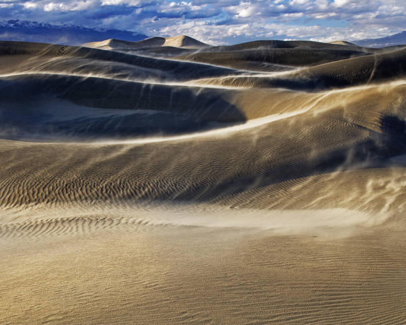 无人,横图,室外,白天,美景,沙漠,美国,沮丧,沙子,景观,云,沙丘,风景,自然,景色,摄影,宁静,加利福尼亚,自然风光,死亡谷国家公园,大盆地国家公园,彩图