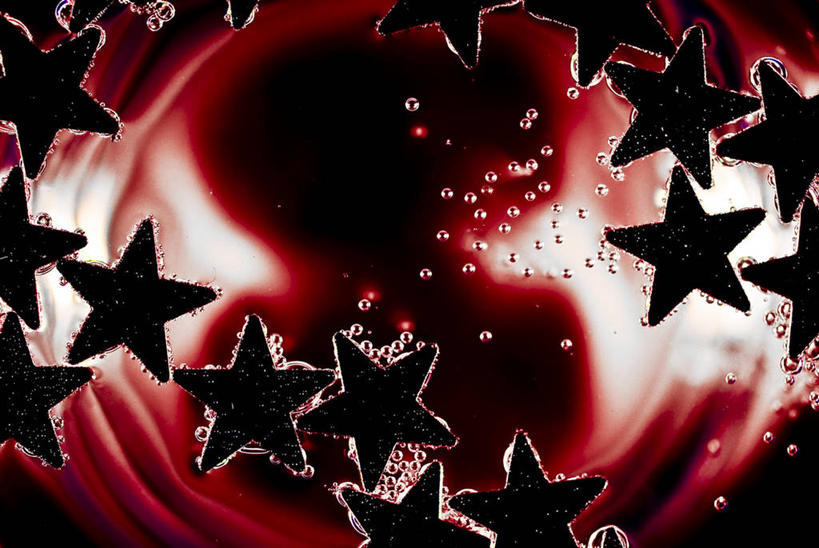 无人,横图,特写,背景,许多,漂浮,很多,泡泡,星形,摄影,逆光,彩图,影棚拍摄