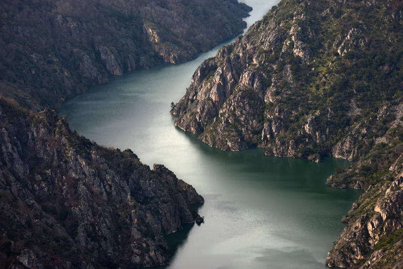 无人,横图,室外,白天,河流,山,山脉,峡谷,西班牙,自然,摄影,宁静,自然地理,彩图