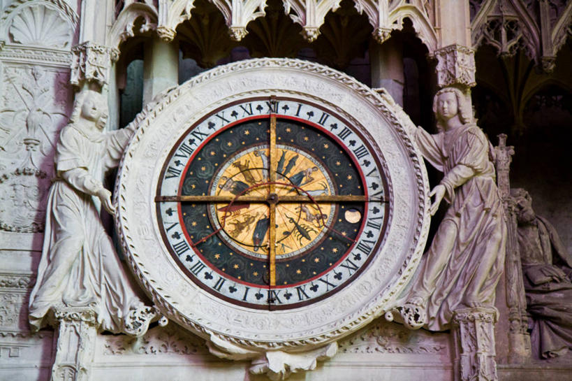 无人,横图,室外,特写,白天,法国,欧洲,时间,雕像,摄影,宗教,基督教,西欧,法兰西,法国文化,天文学,法兰西共和国,法兰西第五共和国,厄尔.卢瓦尔省,美术工艺,天文钟,彩图,大教堂,夏特尔