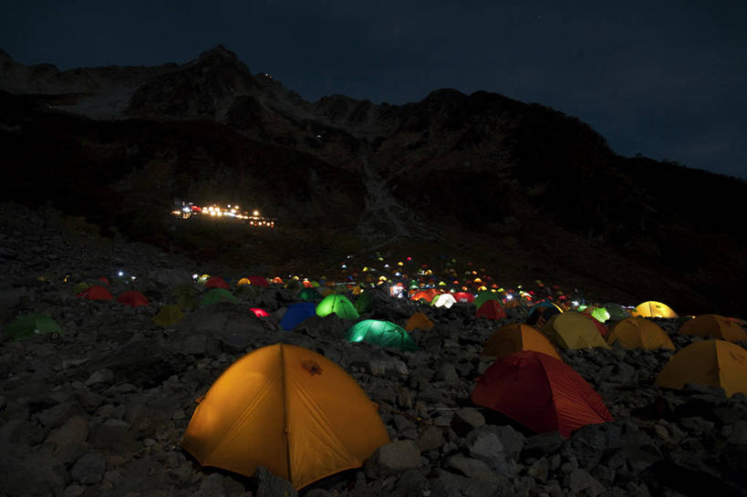 无人,横图,室外,夜晚,旅游,度假,美景,山,长野县,日本,亚洲,许多,丰富,帐篷,景观,很多,娱乐,自然,享受,休闲,景色,放松,摄影,多样,照亮,自然风光,露营,东亚,本州,本州岛,日本国,中部地方,长野,上高地,冒险,岩石,彩图