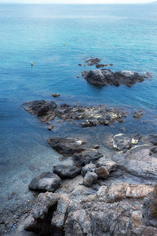 无人,竖图,室外,白天,海洋,法国,水平线,风景,自然,摄影,浮标,宁静,地中海,海景,岩石,彩图