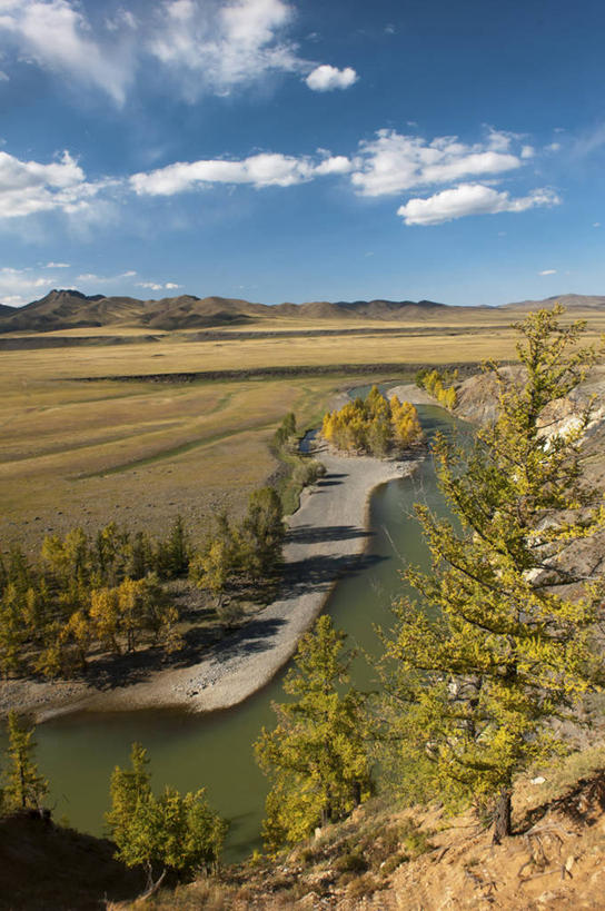无人,竖图,俯视,室外,白天,河流,美景,蒙古,地形,景观,云,山谷,树,风景,天空,自然,景色,摄影,宁静,自然风光,彩图,高角度拍摄,鄂尔浑河