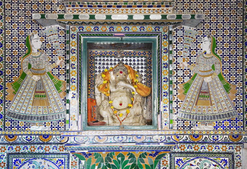 无人,横图,室内,印度,节日,雕像,文化,祈祷,健康,许愿,摄影,宗教,信仰,纪念,祈求,印度文化,印度教,拉贾斯坦邦,灵性,式样,乌代浦,象头神,迦尼萨,平安,设计,彩图,毗那也迦,毗那夜迦,象鼻财神,象鼻天,障碍神