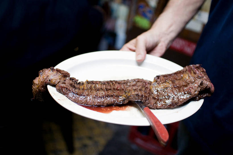 手,一个人,横图,室内,纽约,美国,牛排,拿着,饮食,盘子,人体,摄影,部分,清新,纽约州,彩图