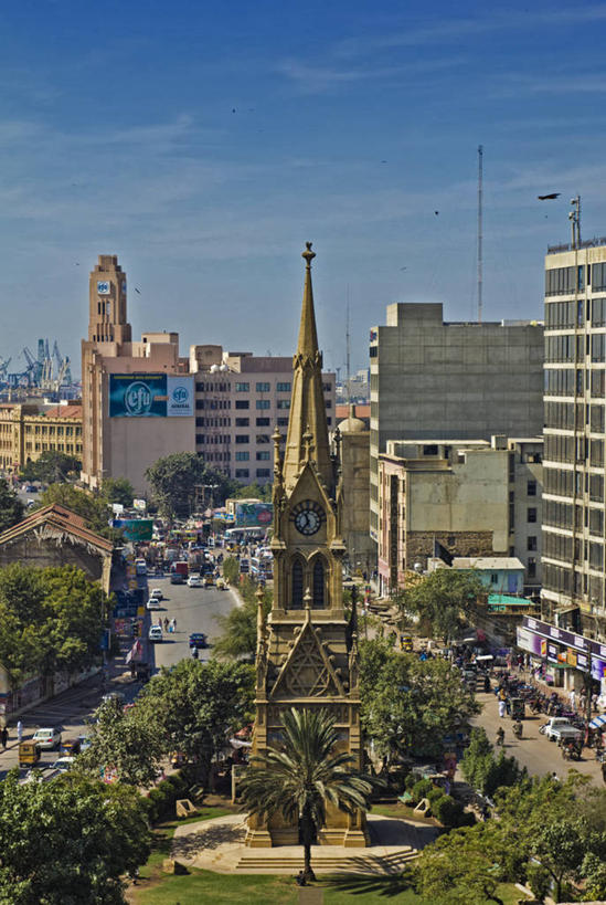 竖图,室外,白天,建筑,路,巴基斯坦,云,城镇,尖顶,草,树,天空,摄影,记忆,卡拉奇,彩图