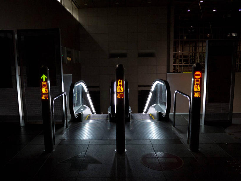 无人,横图,室内,白天,楼梯,东京,日本,电动扶梯,首都,现代,摄影,便利,市政厅,彩图