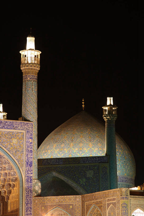 无人,竖图,室外,夜晚,建筑,伊朗,摄影,宗教,照亮,伊斯兰教,圆顶建筑,清真寺,伊斯法罕,伊玛目清真寺,彩图