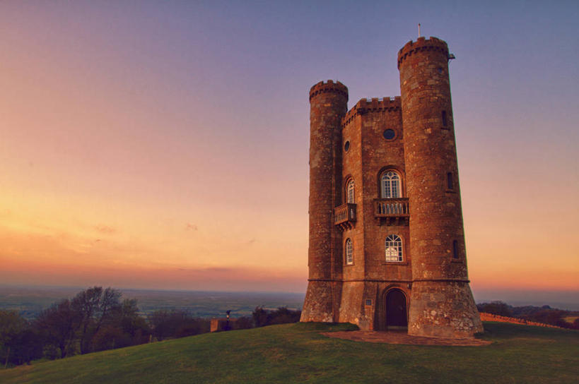 无人,横图,室外,日落,建筑,英国,地形,历史,自然,摄影,宁静,格洛斯特郡,彩图