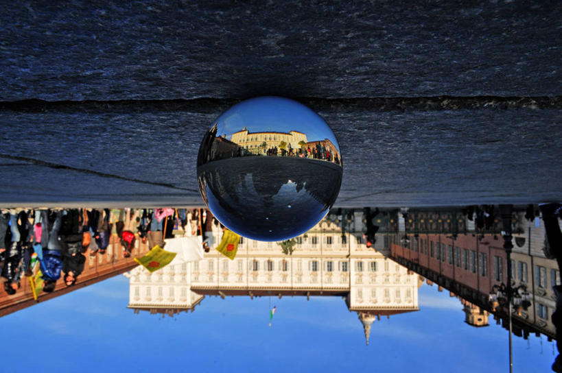 宫殿,横图,室外,白天,建筑,意大利,透明,城堡,历史,天空,地标建筑,球体,水晶球,摄影,意大利文化,都灵,彩图