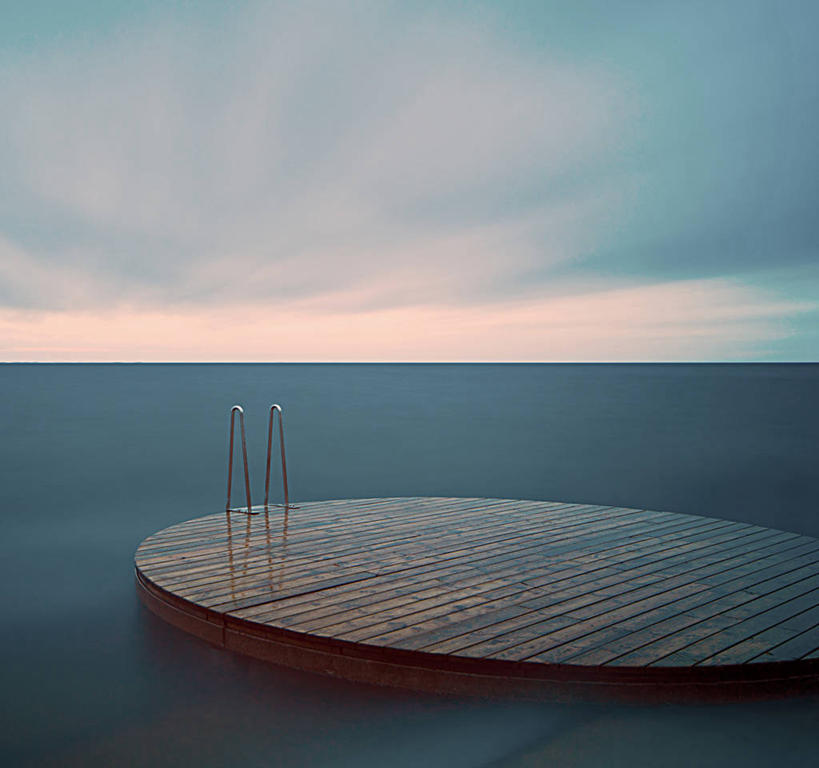 无人,横图,室外,长时间曝光,海洋,日落,瑞典,木制,水平线,云,自然,摄影,宁静,马尔默,彩图