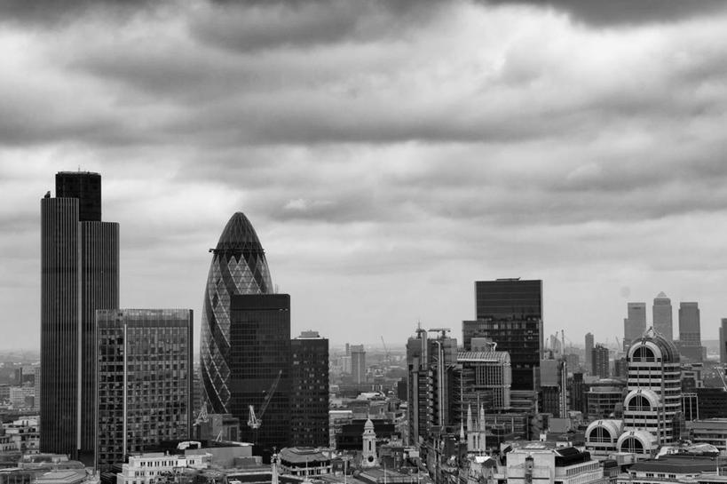 无人,横图,黑白,室外,白天,度假,美景,天际线,城市风光,城市,建筑,摩天大楼,英国,景观,云,塔,首都,娱乐,现代,享受,休闲,办公大楼,景色,放松,摄影,瑞士再保险塔