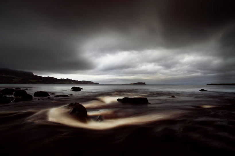 无人,横图,室外,长时间曝光,美景,英国,岛,景观,乌云,云,风景,天空,自然,黄昏,景色,摄影,宁静,自然风光,苏格兰高地,因弗内斯,岩石,彩图