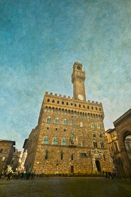 广场,竖图,室外,白天,仰视,建筑,意大利,佛罗伦萨,欧洲,纹路,纹理,历史,钟塔,天空,地标建筑,摄影,托斯卡纳,南欧,美术馆,意大利文化,托斯卡纳区,佛罗伦萨市政广场,意大利共和国,肌理,首府,维琪奥王宫,百花之城,翡冷翠,托斯卡纳大区,韦奇奥宫,彩图,低角度拍摄,佛罗伦斯,佛罗伦斯省