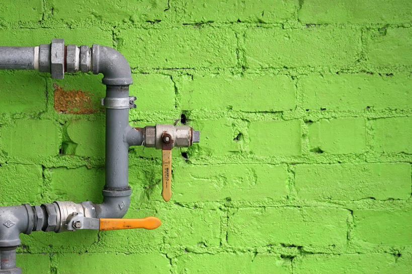 无人,横图,室内,特写,技术,新西兰,粗糙,金属,水龙头,砖,墙,首都,联系,设备,物品,绿色,把手,摄影,工程,毛糙,肌理,惠灵顿,粗拙