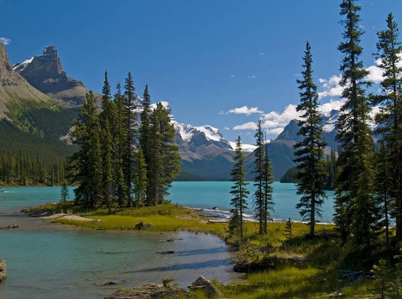 无人,横图,室外,白天,旅游,度假,湖,美景,山,山脉,加拿大,地形,景观,娱乐,树,风景,自然,享受,休闲,景色,放松,摄影,国家公园,自然风光,洛矶山脉,加拿大落基山脉,亚伯达,旅行,梅林湖,郊野公园