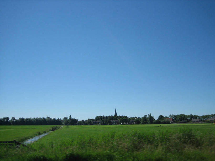 无人,教堂,横图,室外,白天,旅游,度假,农业,美景,荷兰,地形,景观,田地,塔,娱乐,天空,自然,享受,休闲,景色,放松,摄影,宗教,宁静,自然风光,万里无云,弗里斯兰省,旅行
