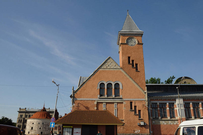 无人,横图,室外,白天,建筑,路灯,俄罗斯,时间,古城,历史,钟塔,天空,摄影,照明设备