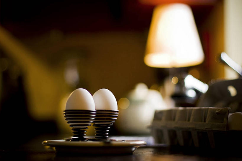 横图,室内,早餐,餐具,加拿大,蛋,光亮,饮食,灯,放松,摄影,照亮,蛋杯,大不列颠哥伦比亚,休闲活动