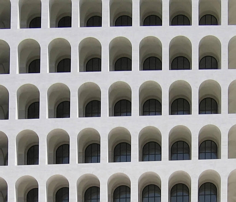 无人,横图,室外,白天,背景,重复,窗户,建筑,意大利,罗马,柱子,拱门,首都,办公大楼,摄影,南欧,意大利文化,罗马省,全画面,全框架,全帧,旅行,全画幅