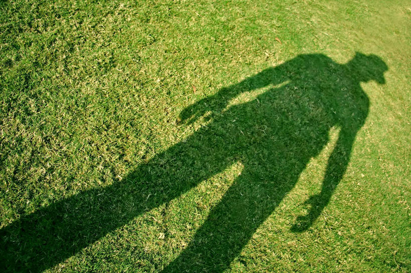 一个人,无人,站,横图,俯视,室外,白天,神秘,印度,草,思考,摄影,马哈拉施特拉邦,浦那,印度次大陆,休闲活动,高角度拍摄