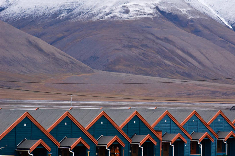 无人,横图,挪威,摄影,斯瓦尔巴德群岛,朗伊尔城