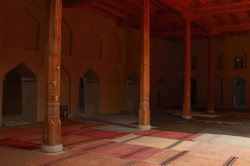 无人,横图,室内,地毯,建筑,柱子,摄影,伊斯兰教,清真寺,中东文化,丝绸之路,吐鲁番,新疆维吾尔自治区,彩图,旅行