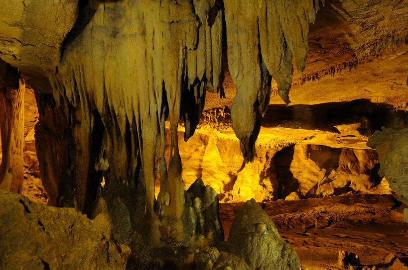 无人,横图,室内,探险,神秘,美国,阴影,光亮,摄影,洞穴,照亮,岩层,钟乳石,岩石,彩图