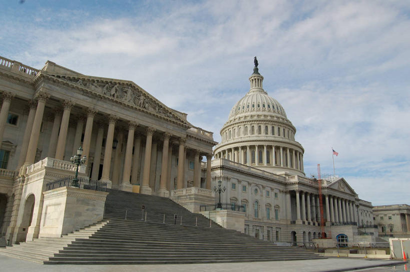 无人,横图,室外,白天,城市,建筑,美国,柱子,首都,台阶,地标建筑,摄影,政府大楼,圆顶建筑,政府,古典风格,华盛顿特区,国会大楼,柱廊,美国国会山,彩图,旅行