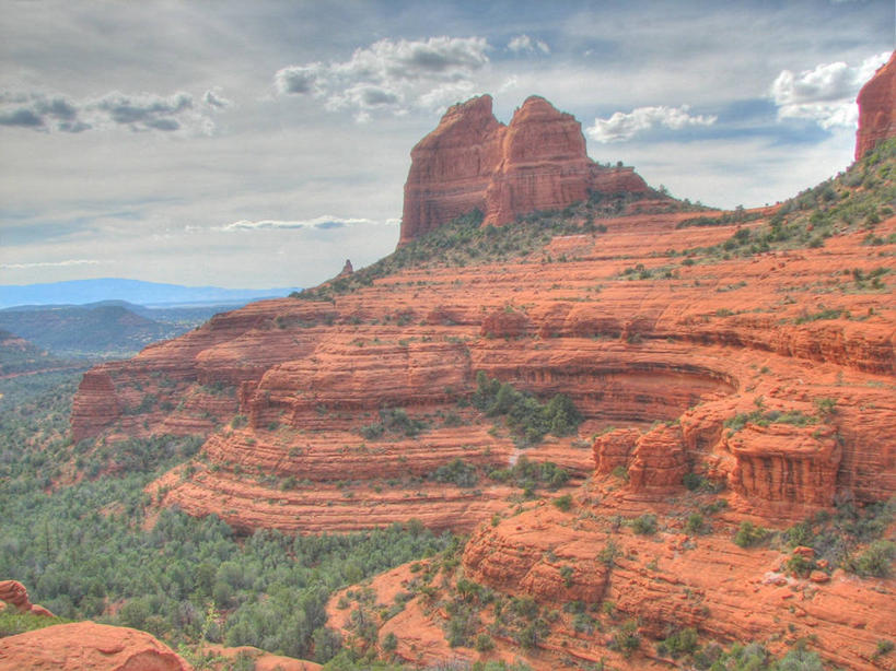 无人,横图,室外,白天,美景,美国,地形,景观,树,风景,自然,景色,摄影,亚利桑那,岩层,自然风光,塞多纳,岩石,彩图