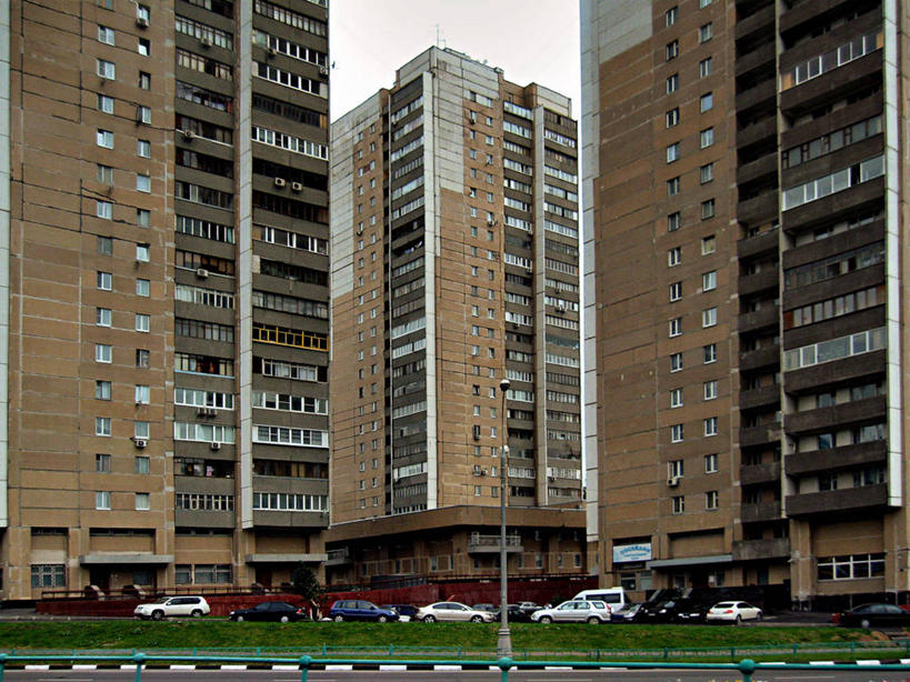 无人,横图,室外,白天,城市,汽车,俄罗斯,公寓,首都,摄影,莫斯科,一致,彩图,旅行,居住区