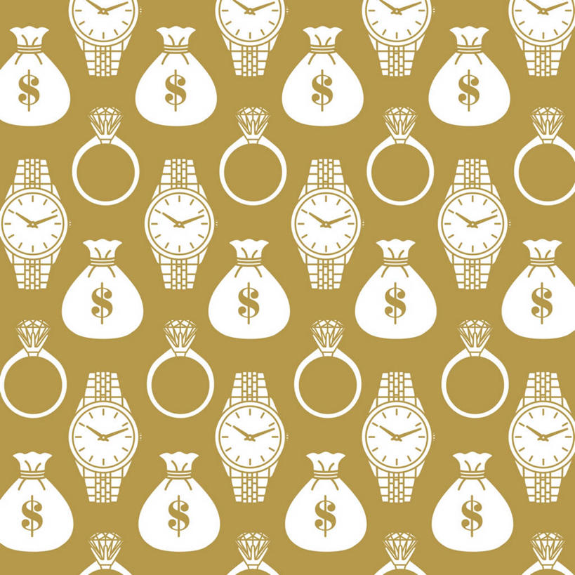 无人,方图,插画,背景,数码,科技,一排,许多,阴影,米色背景,整齐,网络,标志,文字,很多,高光,几何,计算机图形,合成,图画,标识,画,排列,财富,摄影,腕表,电脑合成图,数码合成图,钱袋,合成图,队列,华贵,漫画,钻石戒指,写实,具体,具象,美元符号,彩图