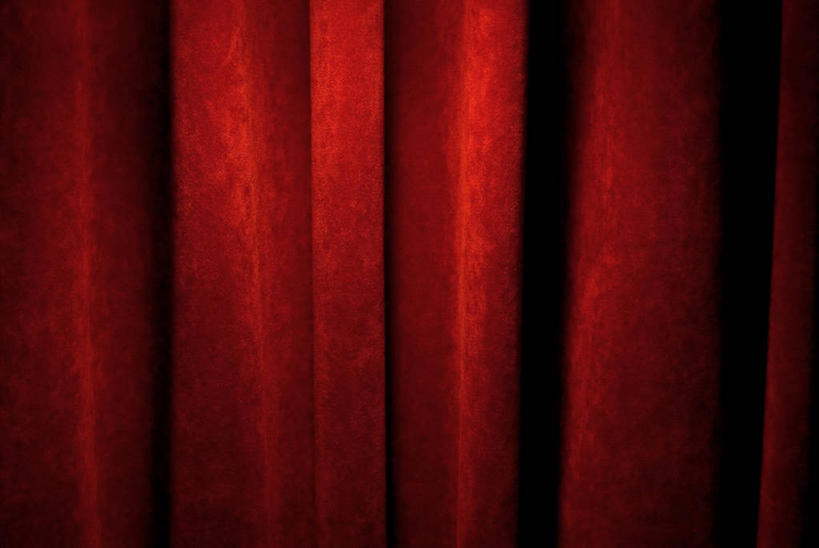 无人,横图,特写,窗帘,西班牙,波纹,红色,摄影,简单,彩图