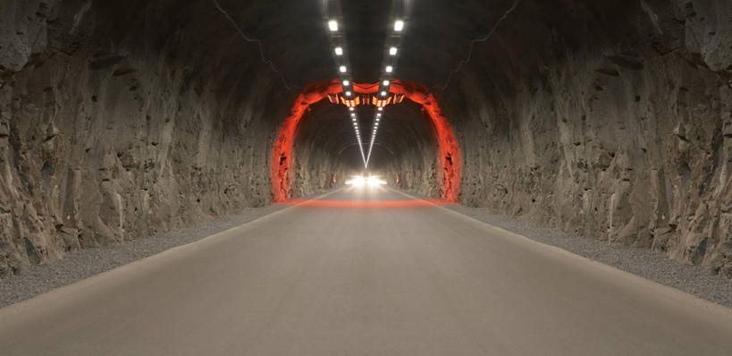 无人,横图,全景,室外,消失点,路,对称,隧道,方向,摄影,照亮,彩图,苦尽甘来