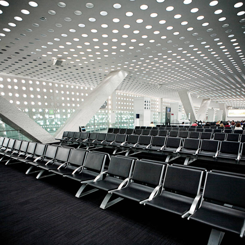 无人,方图,室内,白天,建筑,一排,整齐,屋顶,候机厅,现代,座位,排列,黑色,摄影,队列,设计,彩图,旅行