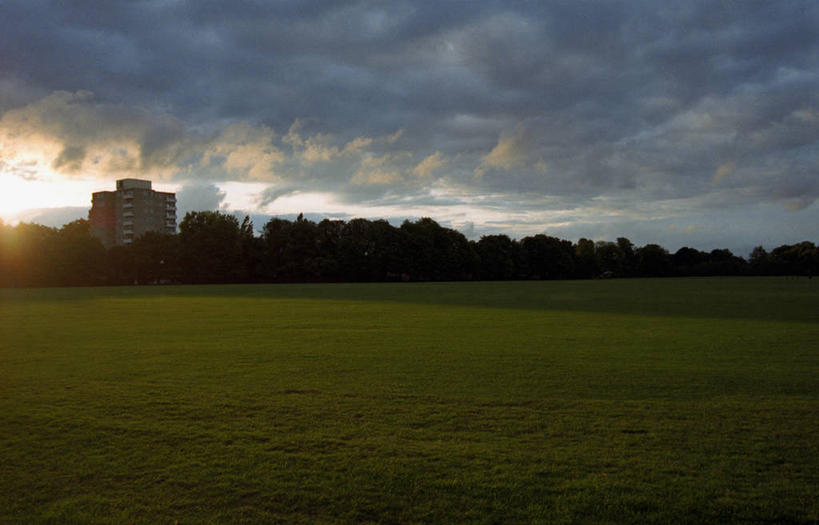 无人,公园,横图,室外,草坪,日落,多云,日光,英国,公寓,树荫,首都,摄影,宁静,彩图