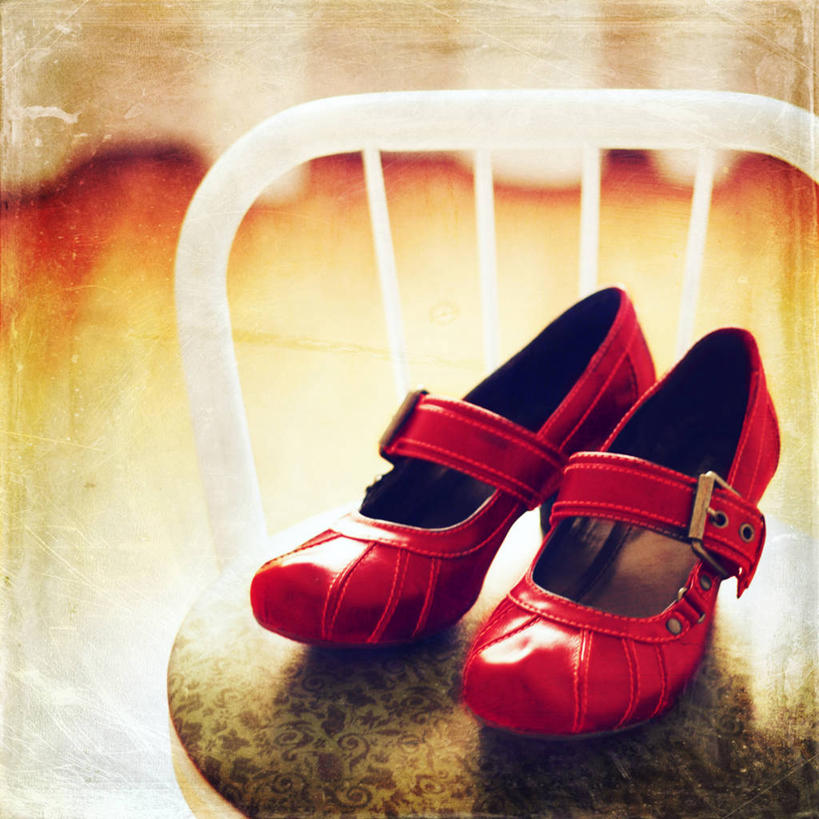 无人,方图,室内,特写,白天,时尚,鞋子,椅子,西班牙,首都,一对,三个,红色,马德里,摄影,彩图