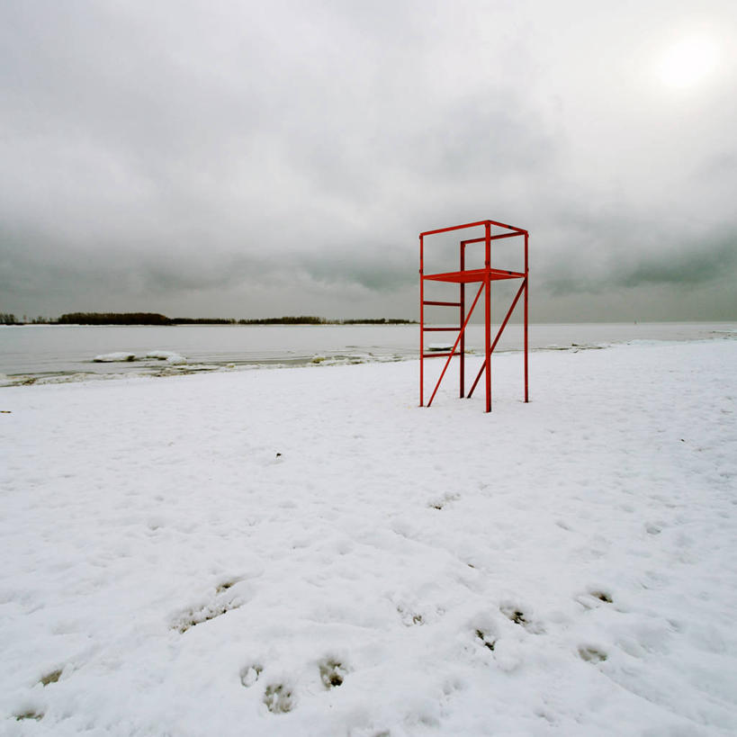 无人,方图,室外,白天,雪,多云,冬天,天气,寒冷,摄影,海景,多伦多,救生舱,彩图