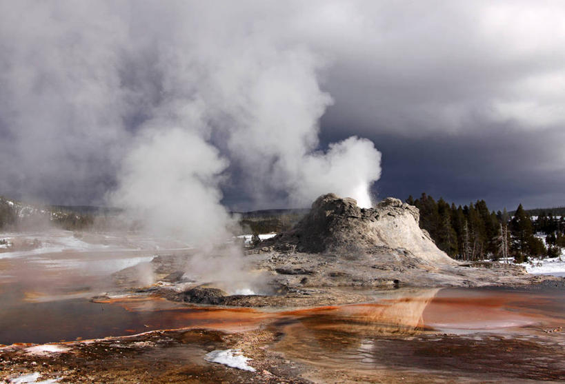 无人,公园,横图,室外,白天,多云,美国,蒸汽,地形,热,风景,摄影,北美,北美洲,国家公园,美洲,黄石国家公园,怀俄明州,怀俄明,黄石公园,北亚美利加洲,亚美利加洲,平等之州,彩图,美利坚合众国,上间歇泉盆地