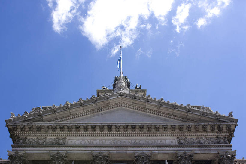 无人,横图,室外,白天,正面,建筑,阿根廷,云,首都,顶部,天空,南美,摄影,政府大楼,拉丁美洲,政治,布宜诺斯艾利斯,众议院,彩图,传统文化,国会