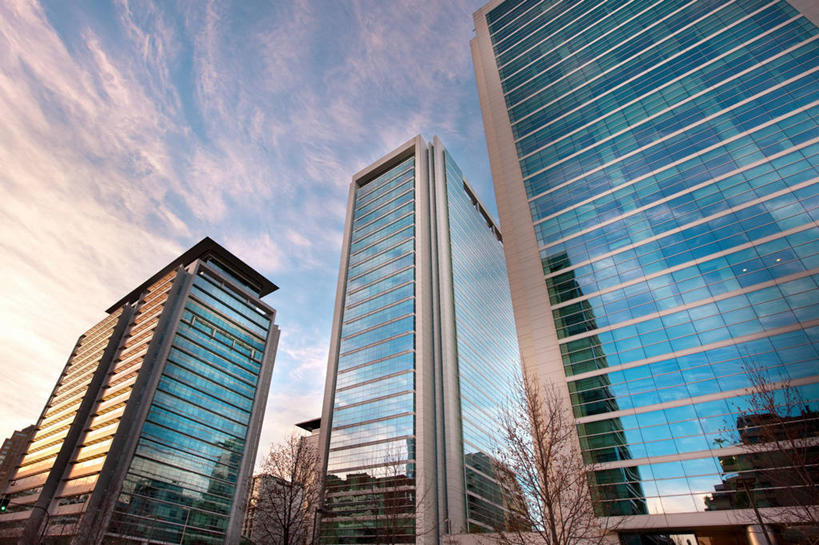 无人,横图,室外,白天,仰视,度假,美景,城市风光,城市,建筑,摩天大楼,智利,景观,首都,娱乐,现代,天空,享受,休闲,办公大楼,景色,南美,放松,摄影,宁静,南美洲,拉丁美洲,美洲,圣地亚哥,亚美利加洲,南亚美利加洲,智利共和国,金融区,彩图,低角度拍摄