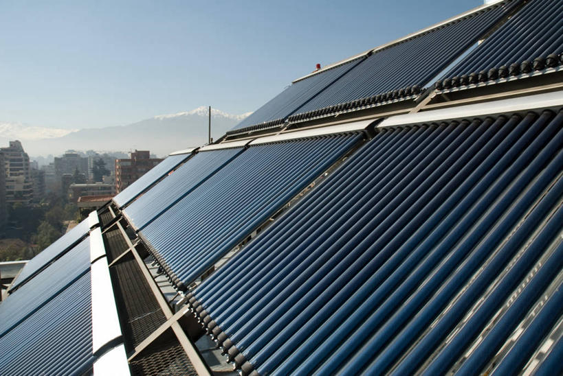 无人,横图,特写,太阳能,智利,首都,现代,摄影,能源,环境,环境保护,太阳能电池板,彩图