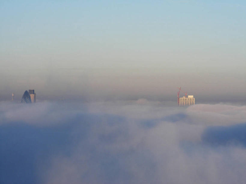 无人,码头,横图,俯视,室外,白天,神秘,天际线,雾,港口,摩天大楼,英国,地平线,首都,摄影,早晨,显现,万里无云,彩图,高角度拍摄,摆渡口,埠头,渡口,渡头,港湾,海港,货运码头,口岸,商港