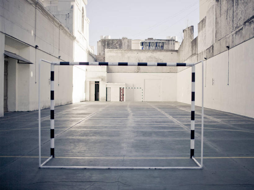 无人,横图,室外,白天,运动,建筑,阿根廷,球门,网,首都,南美,摄影,布宜诺斯艾利斯,足球运动