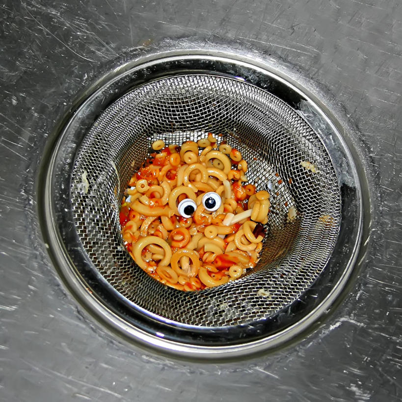 眼睛,无人,方图,特写,美国,瞳孔,光线,金属,滤器,光芒,意大利食品,饮食,碗,凝视,人体,眼部,摄影,幽默,意大利细面条,眼,彩图,拟人