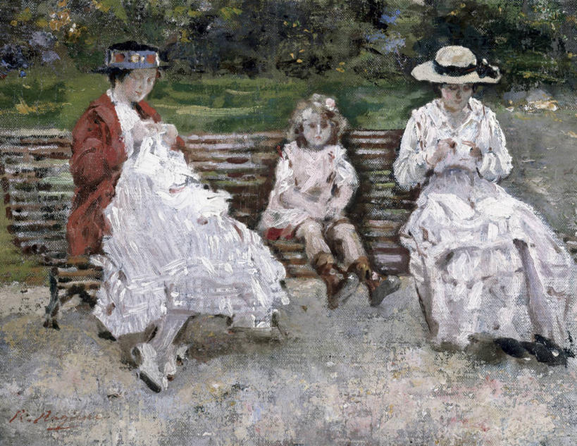 儿童,成年人,三个人,公园,坐,横图,插画,室外,白天,民族服装,绘画,数码,科技,椅子,阴影,艺术,网络,长椅,高光,几何,计算机图形,古典,合成,图画,文化,画,草,工艺品,品味,美术,电脑合成图,数码合成图,高雅,合成图,手艺,漫画,写实,具体,具象,美学,美术工艺,女孩,女人,休闲活动,彩图,传统服装,民俗服