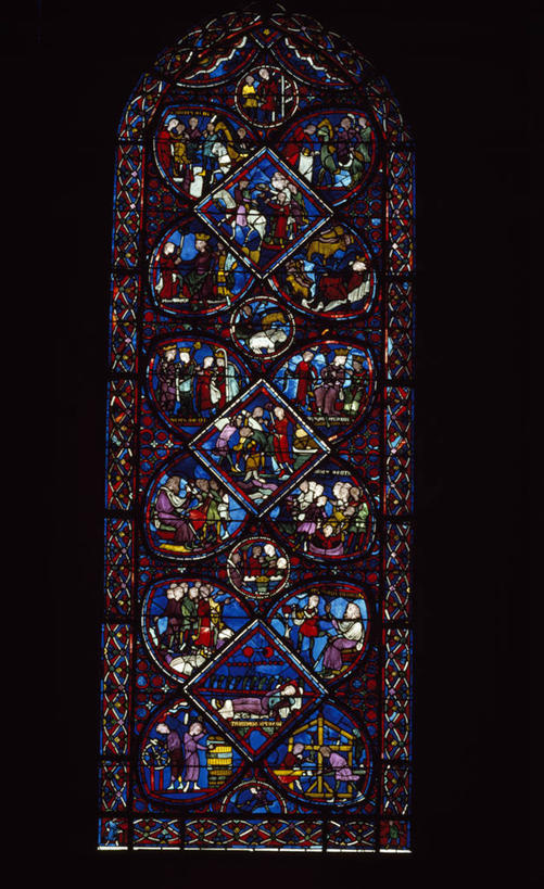 无人,竖图,插画,室内,白天,数码,科技,法国,阴影,网络,高光,几何,计算机图形,宏伟,合成,图画,画,复杂,电脑合成图,数码合成图,基督教,合成图,漫画,法国文化,哥特式风格,写实,具体,具象,彩色玻璃,美术工艺,圣艾蒂安教堂,彩图